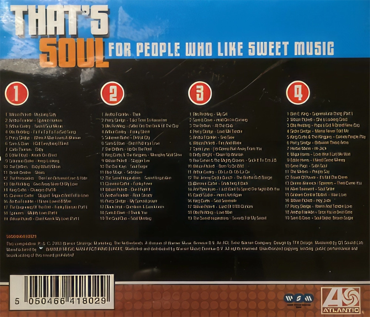 That's Soul Back Cover