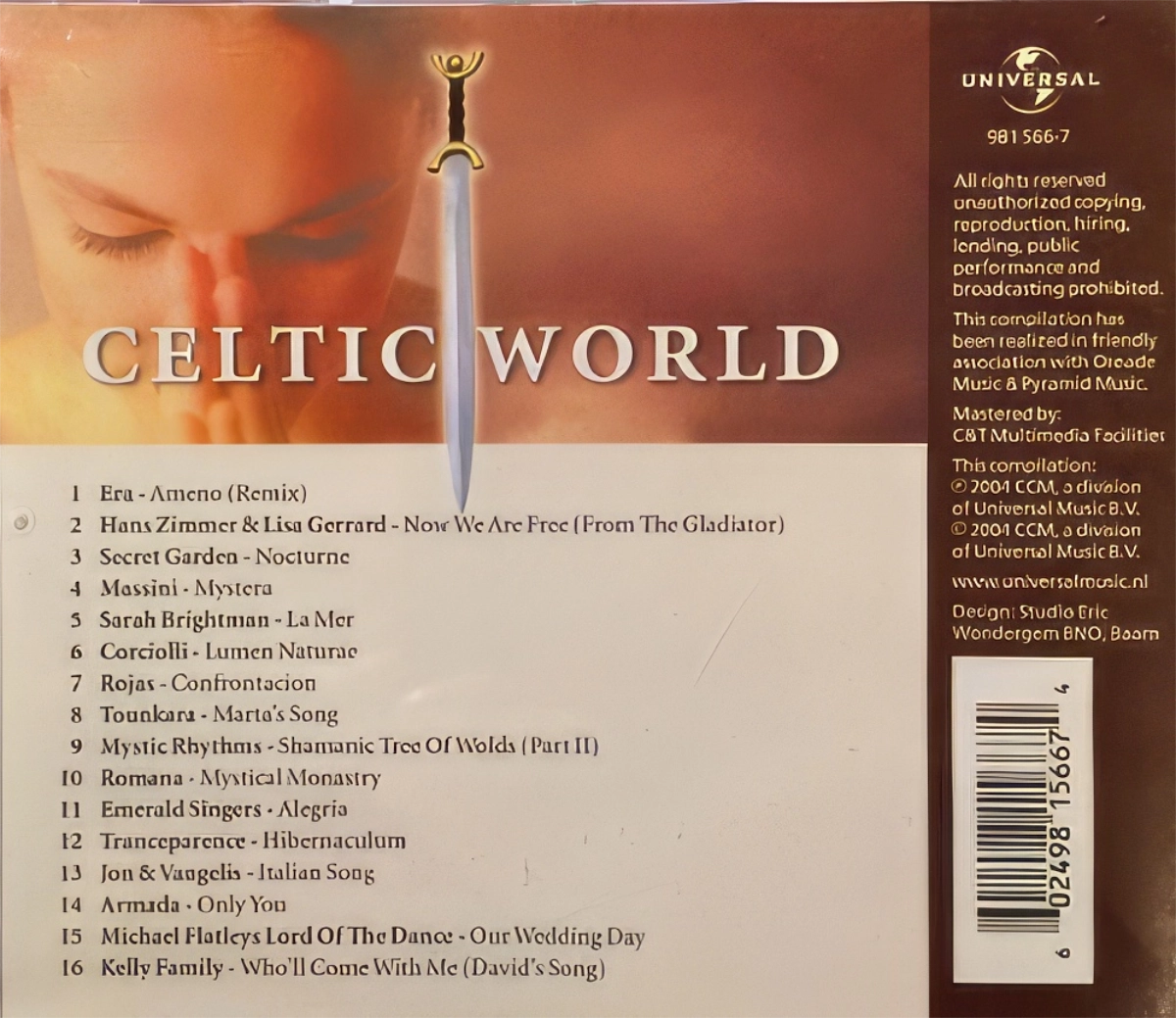 Celtic World Back Cover
