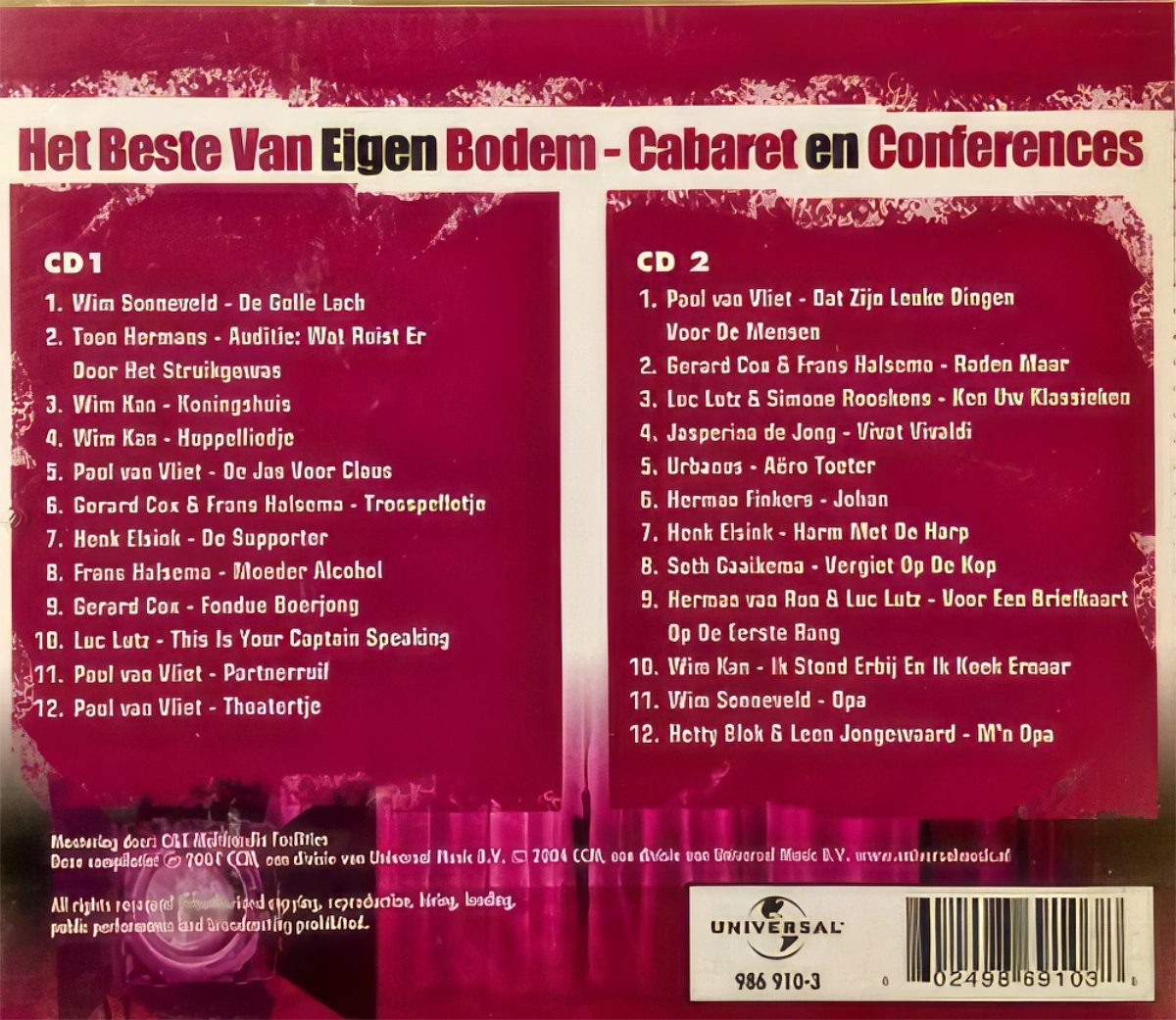 Het Beste Van Eigen Bodem Back Cover