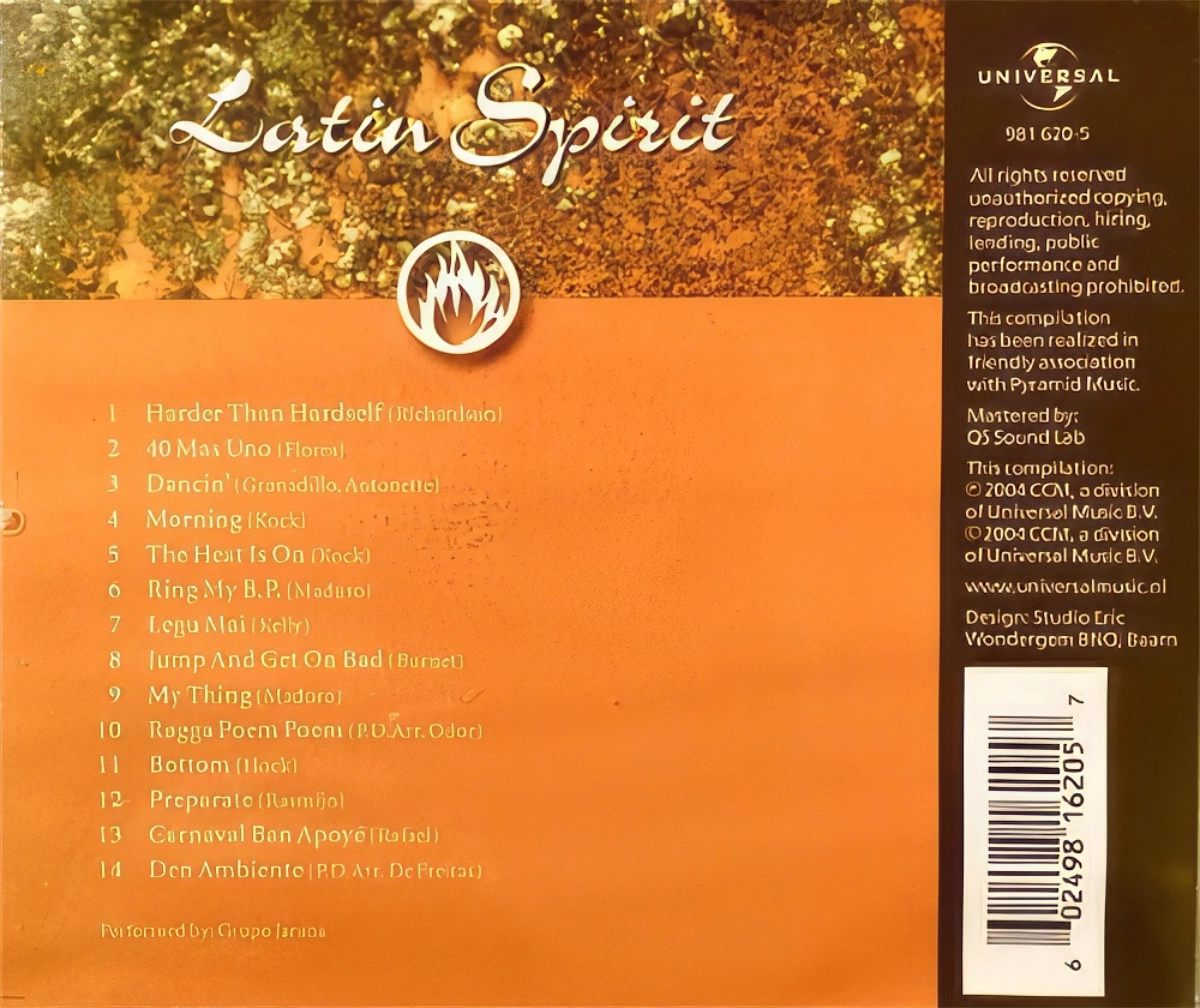 Latin Spirit Back Cover