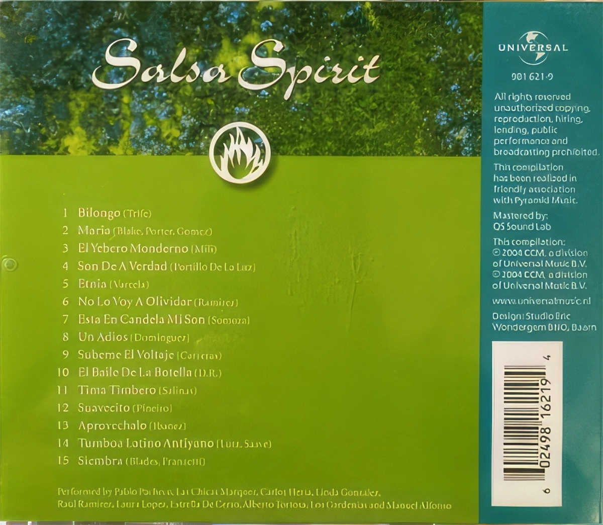 Salsa Spirit Back Cover
