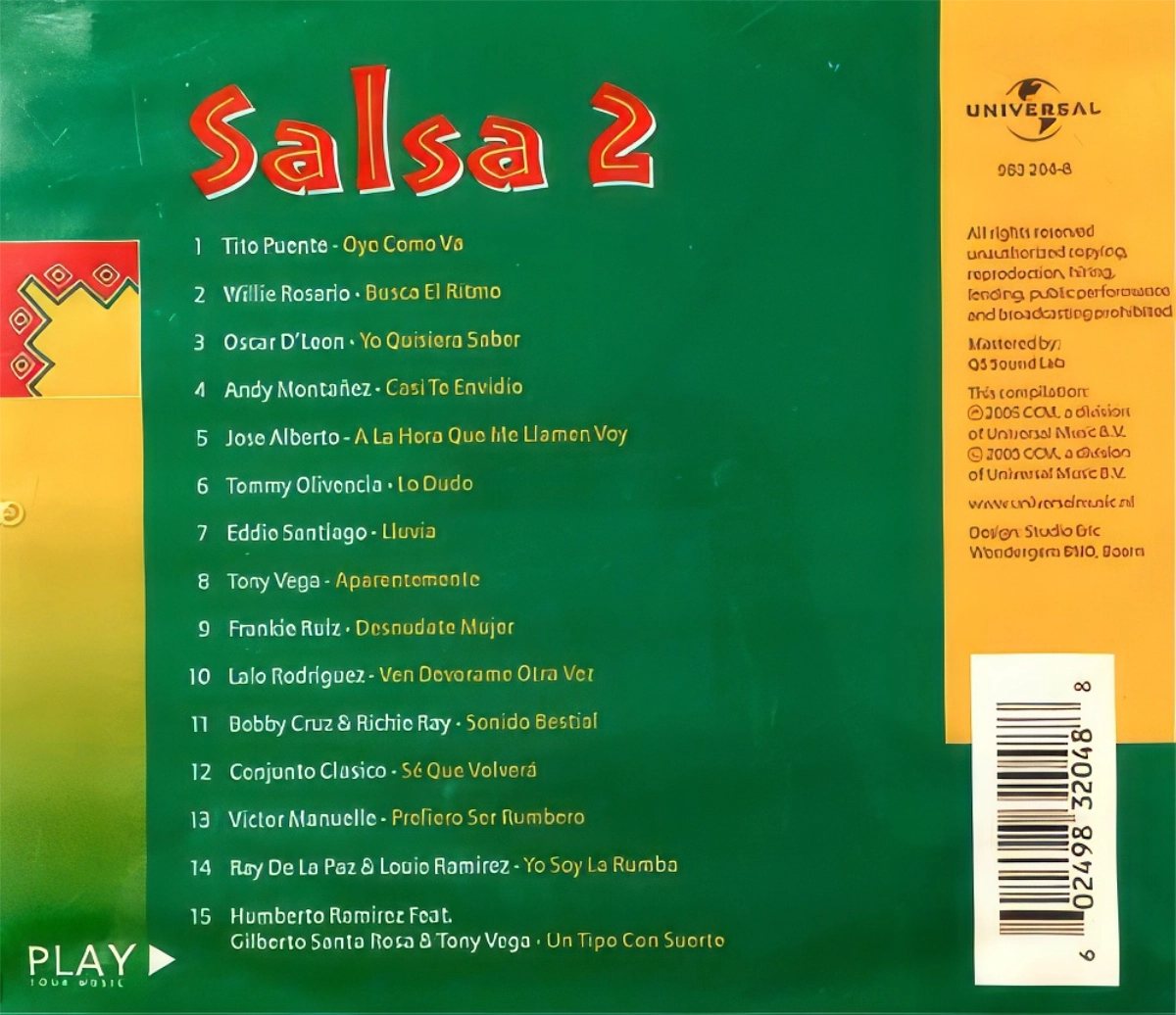 Salsa 2 Back Cover