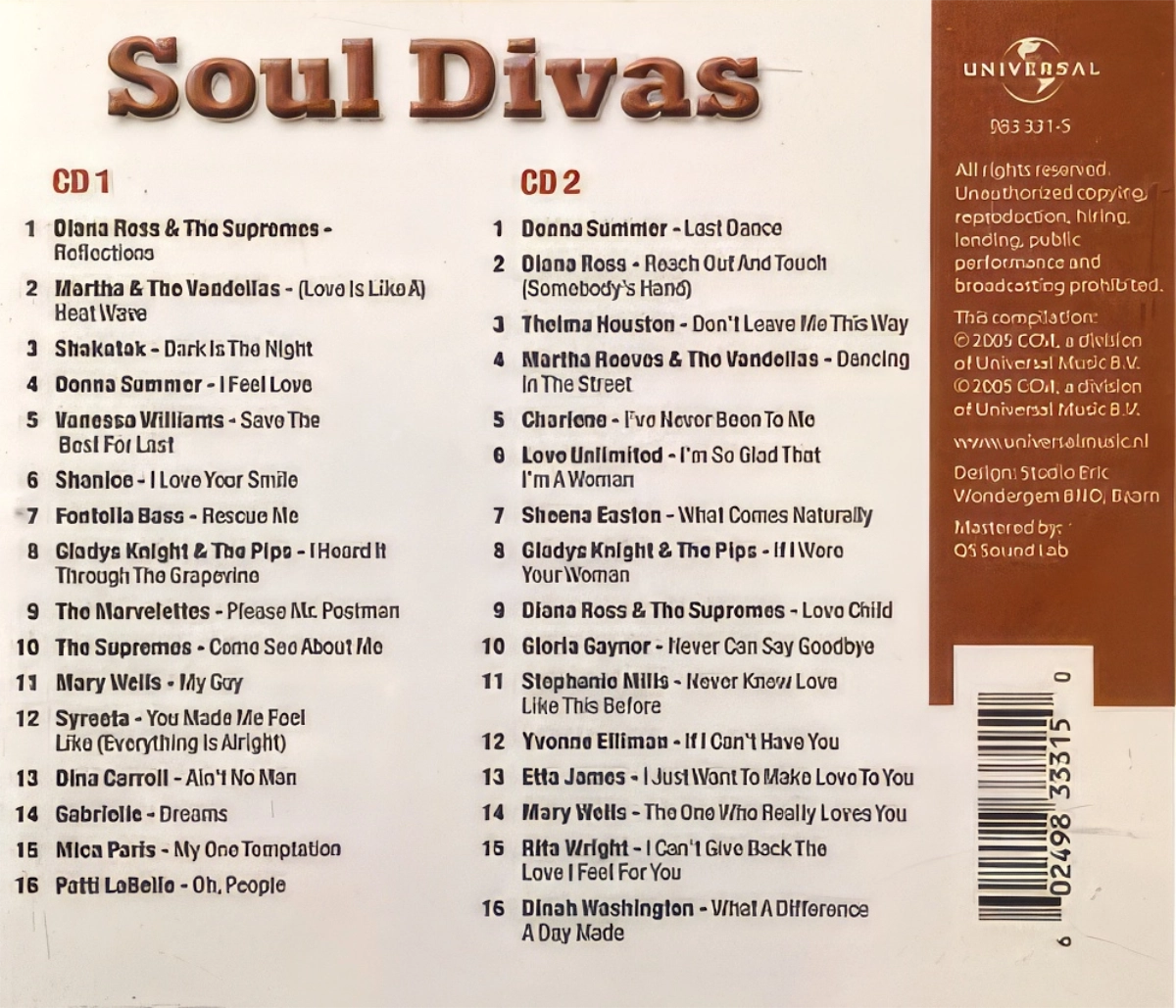 Soul Divas Back Cover
