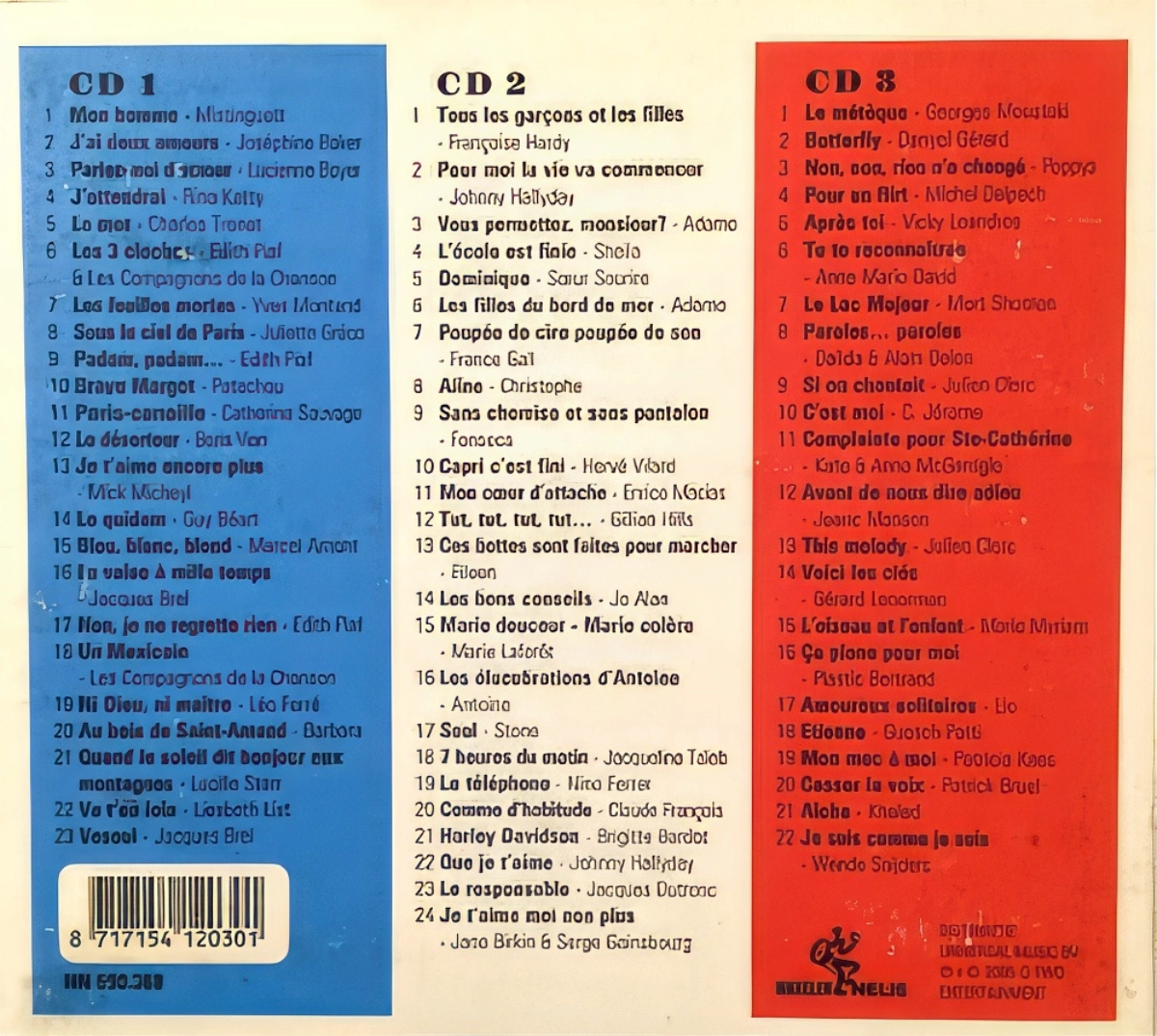 Vic Van De Reijt Presente Les Meilleurs 69 Back Cover