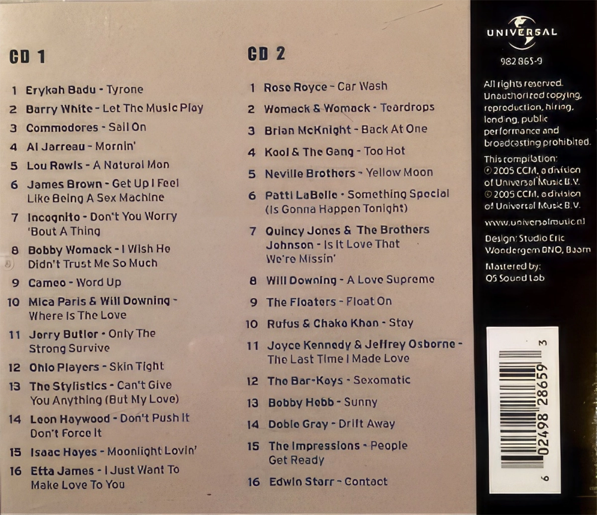 Voices Of Soul Back Cover