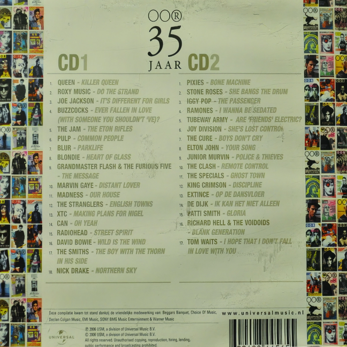 Oor 35 Jaar Back Cover
