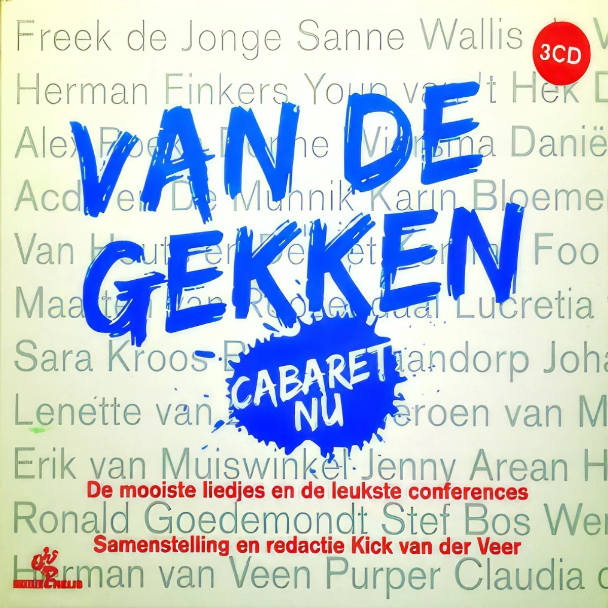 Van De Gekken, Caberet Nu 3Cd