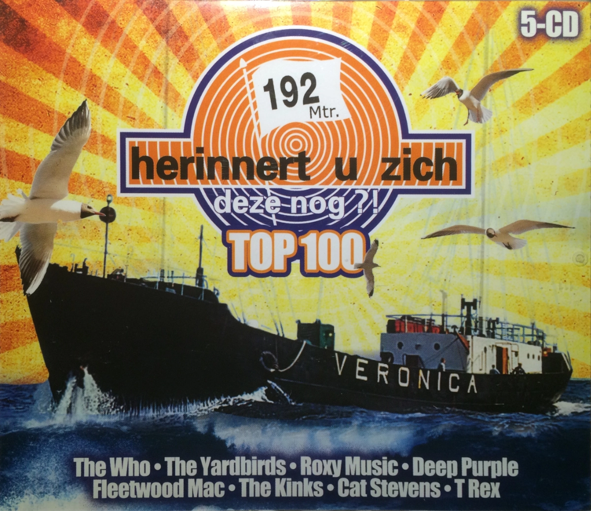 192 Mtr. Herrinnert U Zich Deze Nog? Top 100 5Cd