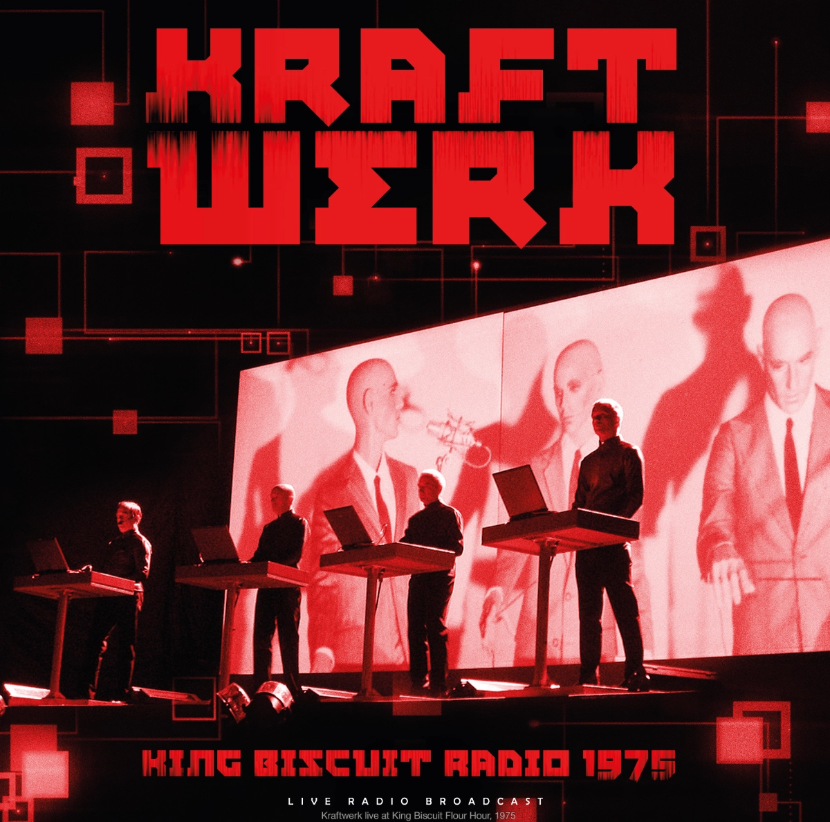 KRAFTWERK - KING BISCUIT RADIO 1975 - LP (VINYL MASTER)