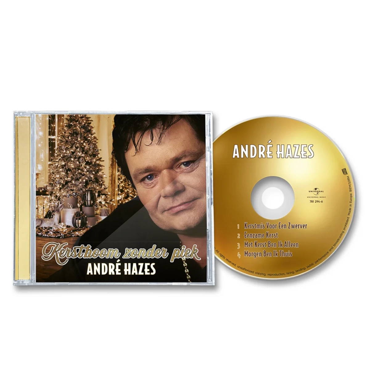 Andre Hazes - Kerstboom Zonder Piek (CD Single)