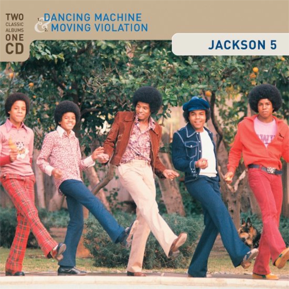 Jackson 5 - Dancing Machine & Moving Violation (CD)
