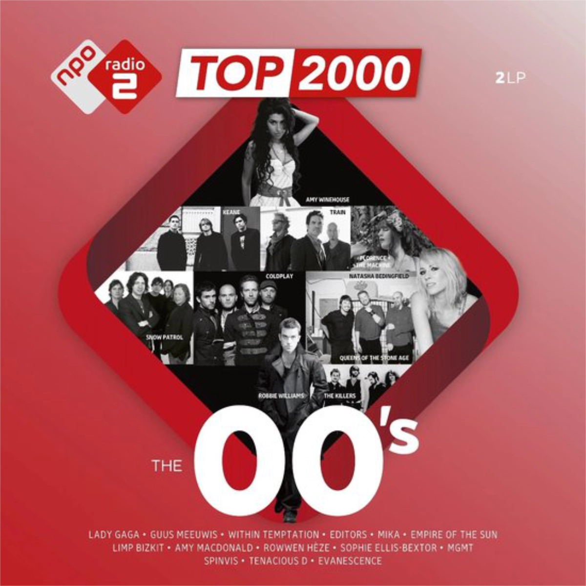 Various Artists - Top 2000 - The 00's (2 LP) (Coloured Vinyl) (Levellen)